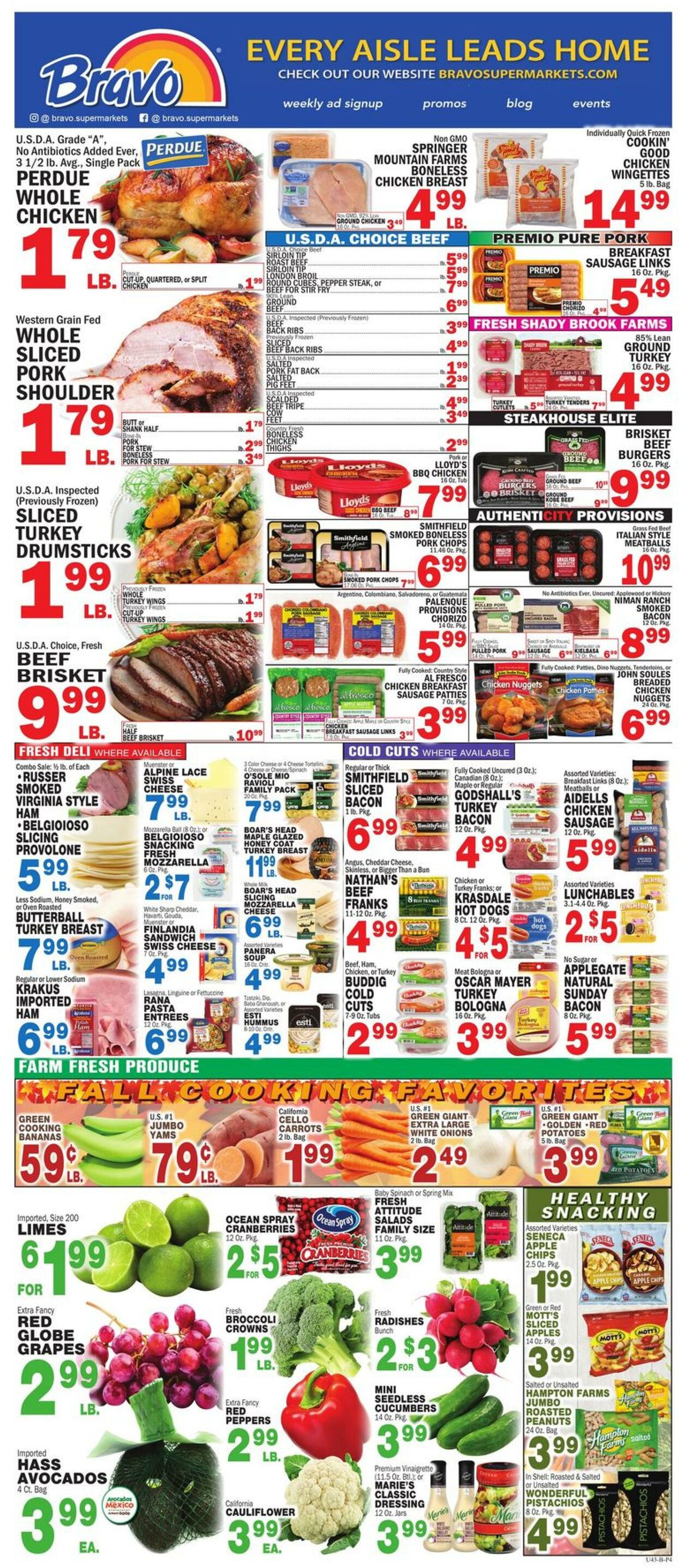 Weekly ad Bravo Supermarkets 10/25/2024 - 10/31/2024