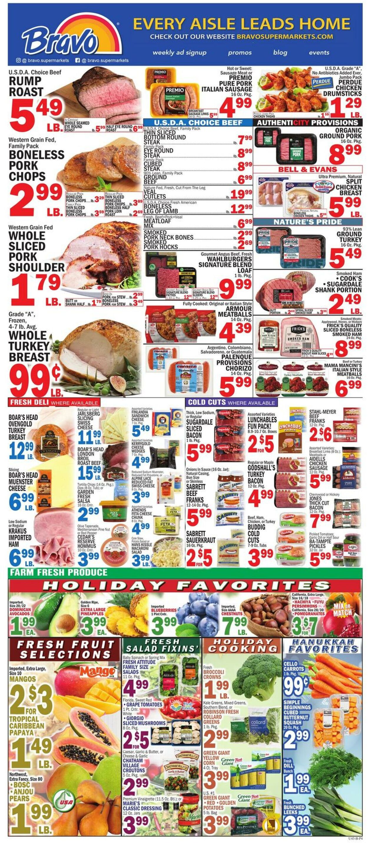 Weekly ad Bravo Supermarkets 12/12/2025 - 12/18/2025