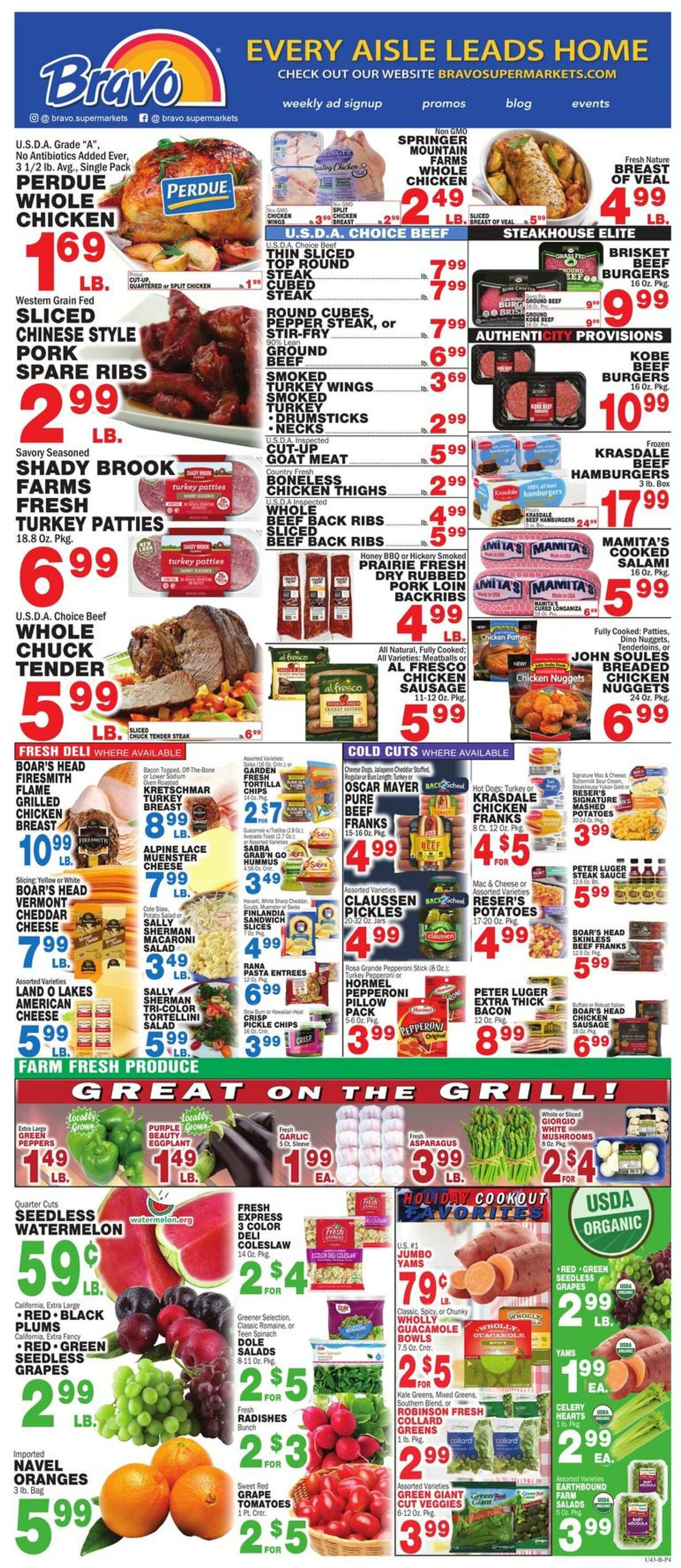 Weekly ad Bravo Supermarkets 08/30/2024 - 09/05/2024