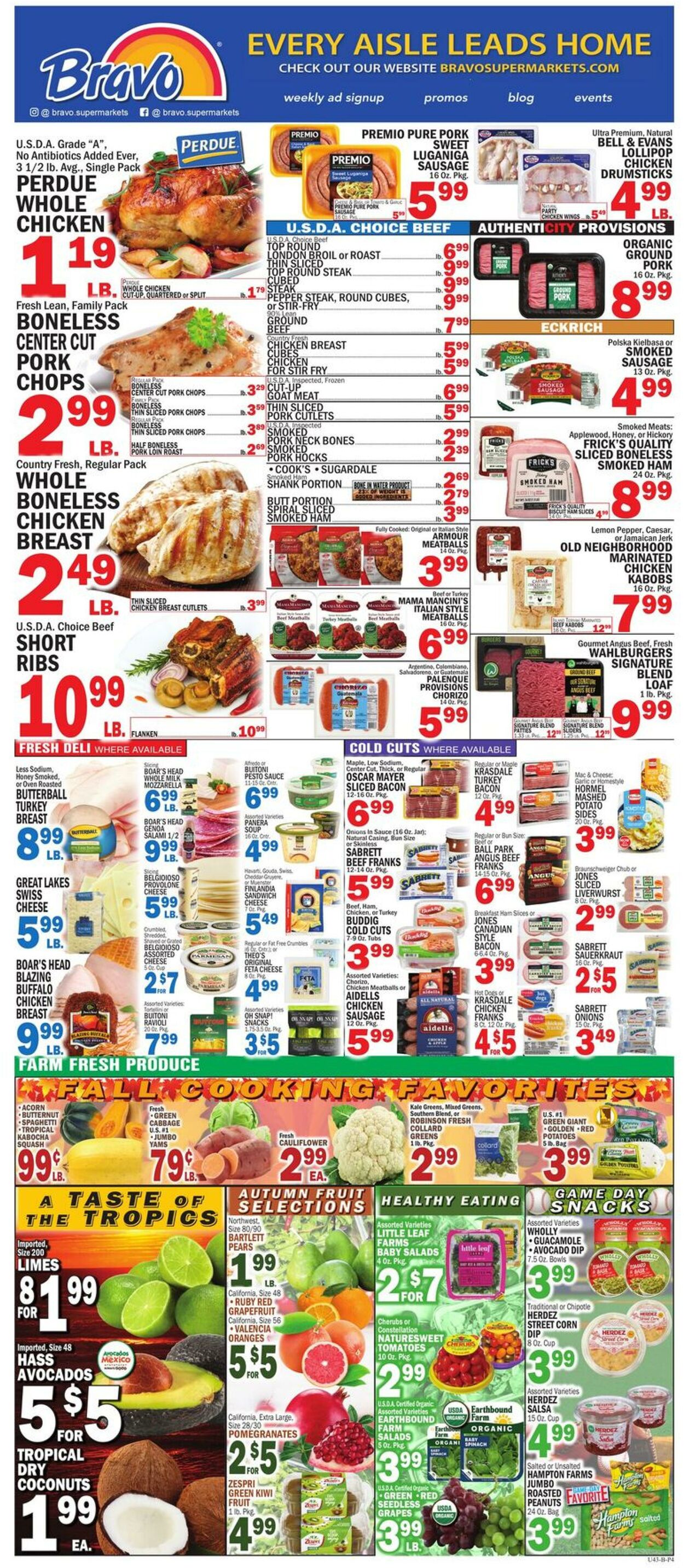 Weekly ad Bravo Supermarkets 10/17/2025 - 10/23/2025
