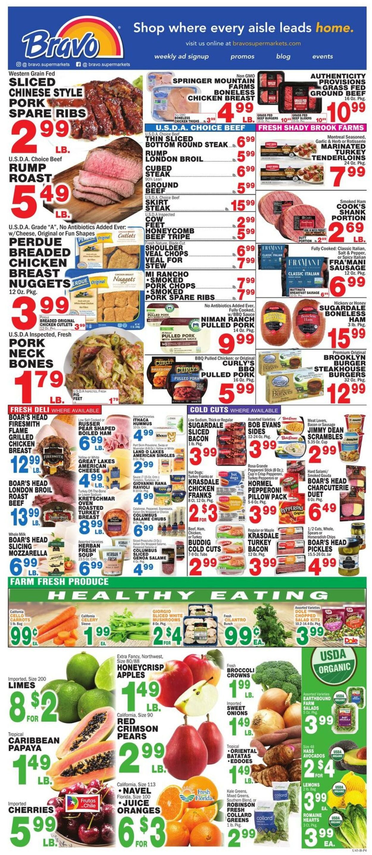 Weekly ad Bravo Supermarkets 01/19/2024 - 01/25/2024