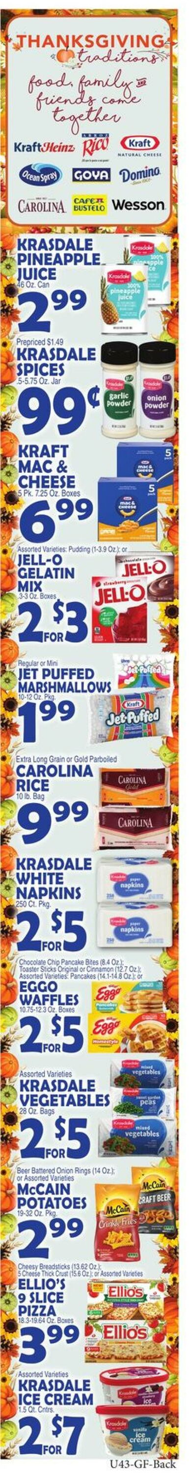 Weekly ad Bravo Supermarkets 11/22/2024 - 11/28/2024