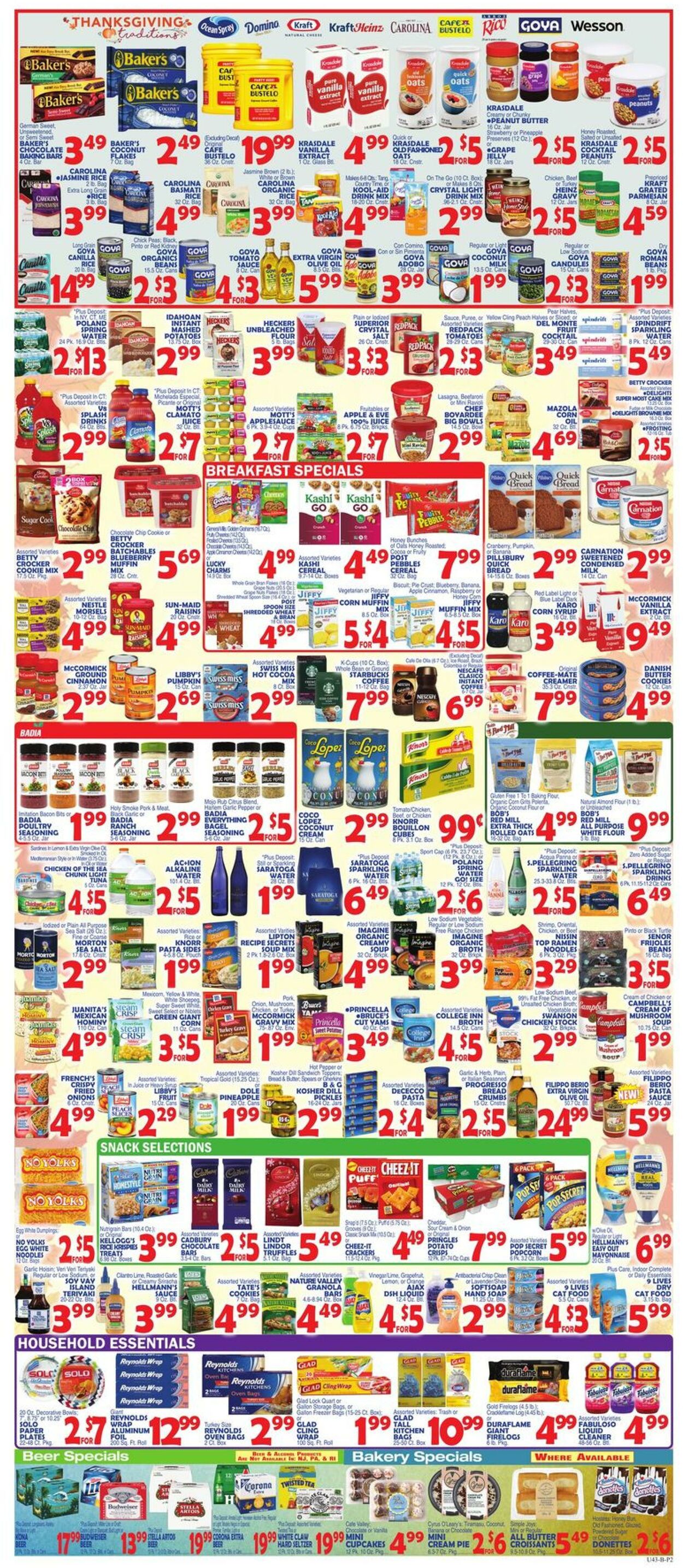 Weekly ad Bravo Supermarkets 11/22/2024 - 11/28/2024