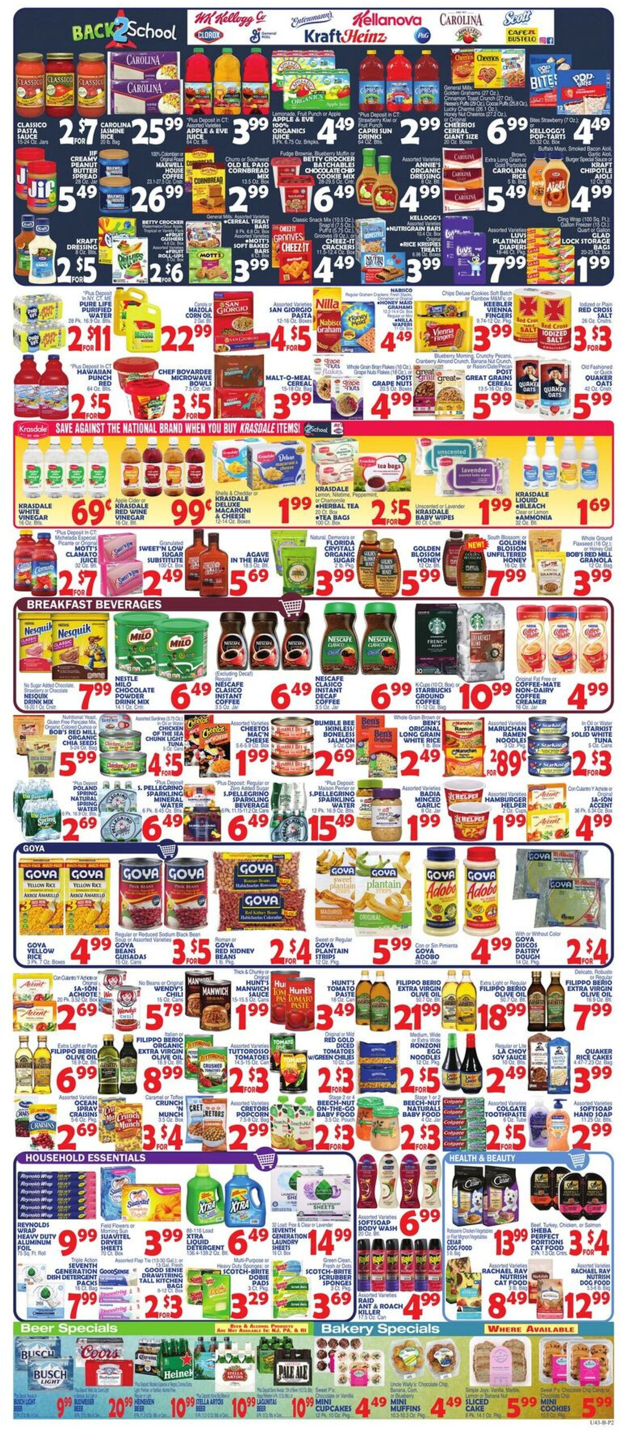 Weekly ad Bravo Supermarkets 08/15/2025 - 08/21/2025