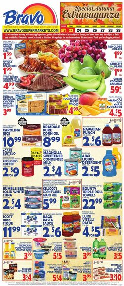 Weekly ad Bravo Supermarkets 09/23/2022-09/29/2022