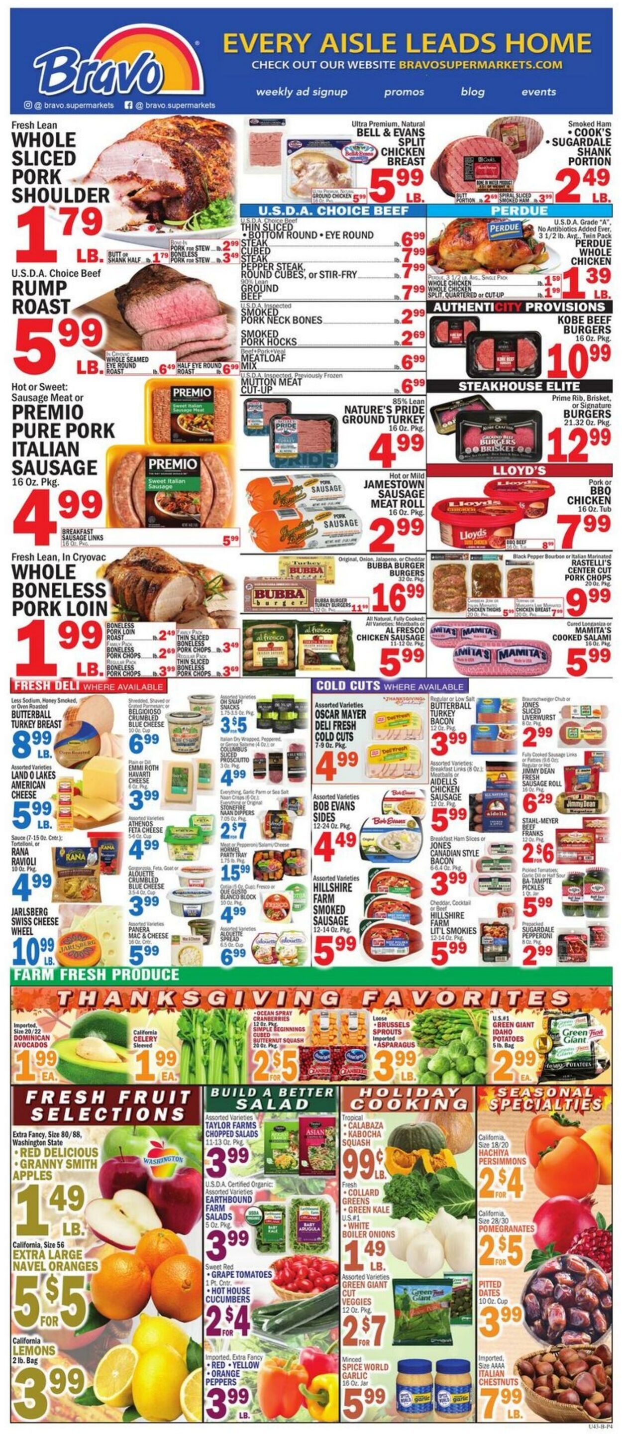 Weekly ad Bravo Supermarkets 11/21/2025 - 11/27/2025
