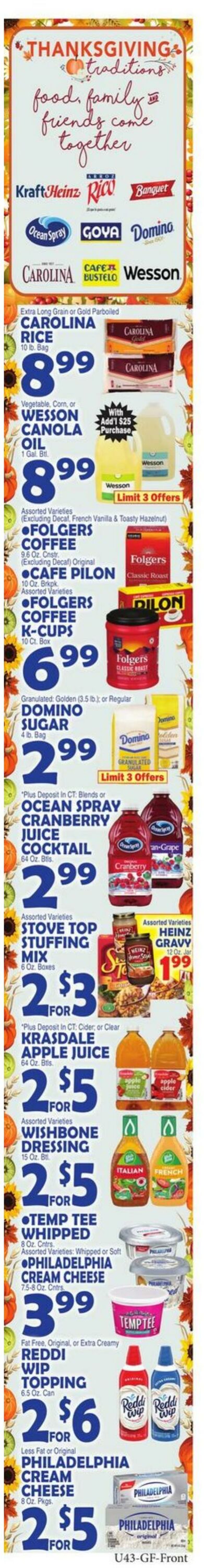 Weekly ad Bravo Supermarkets 11/21/2025 - 11/27/2025