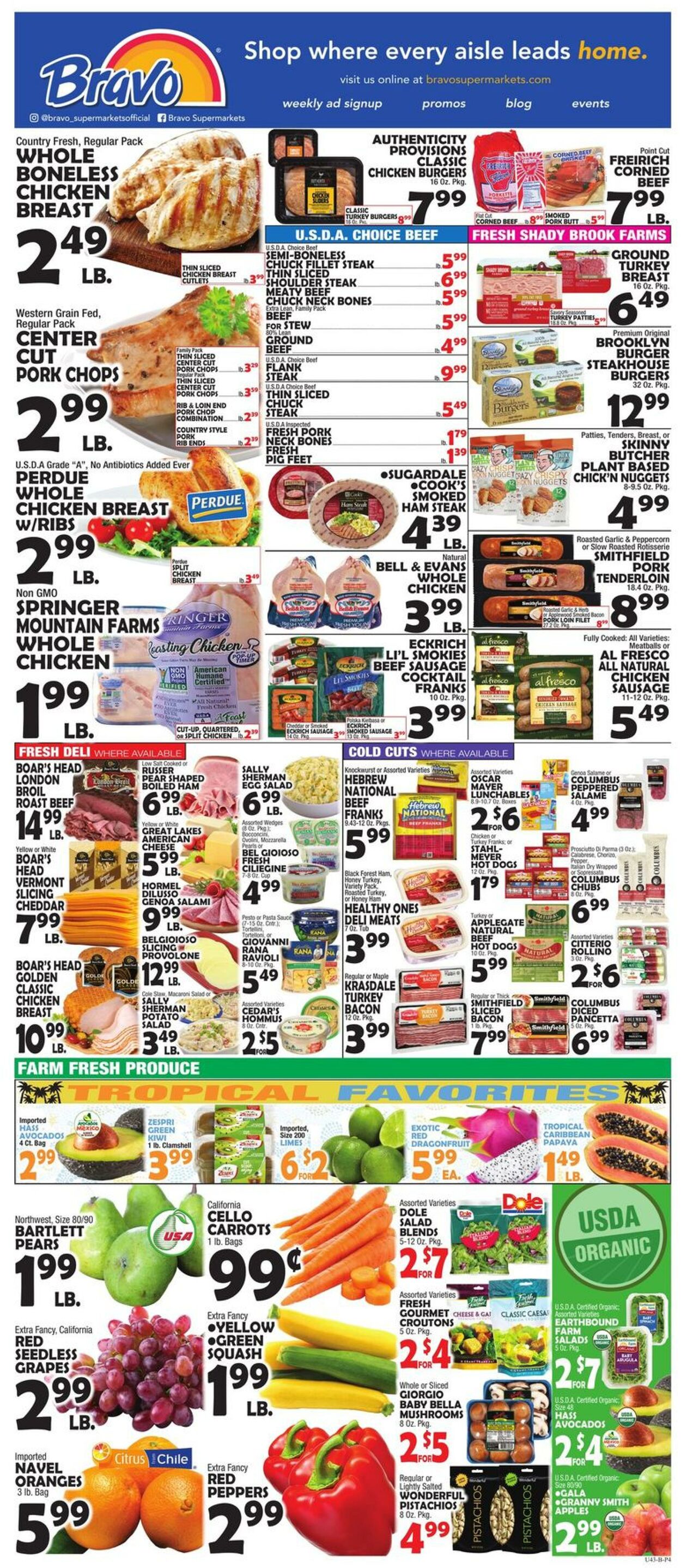 Weekly ad Bravo Supermarkets 10/14/2022 - 10/20/2022