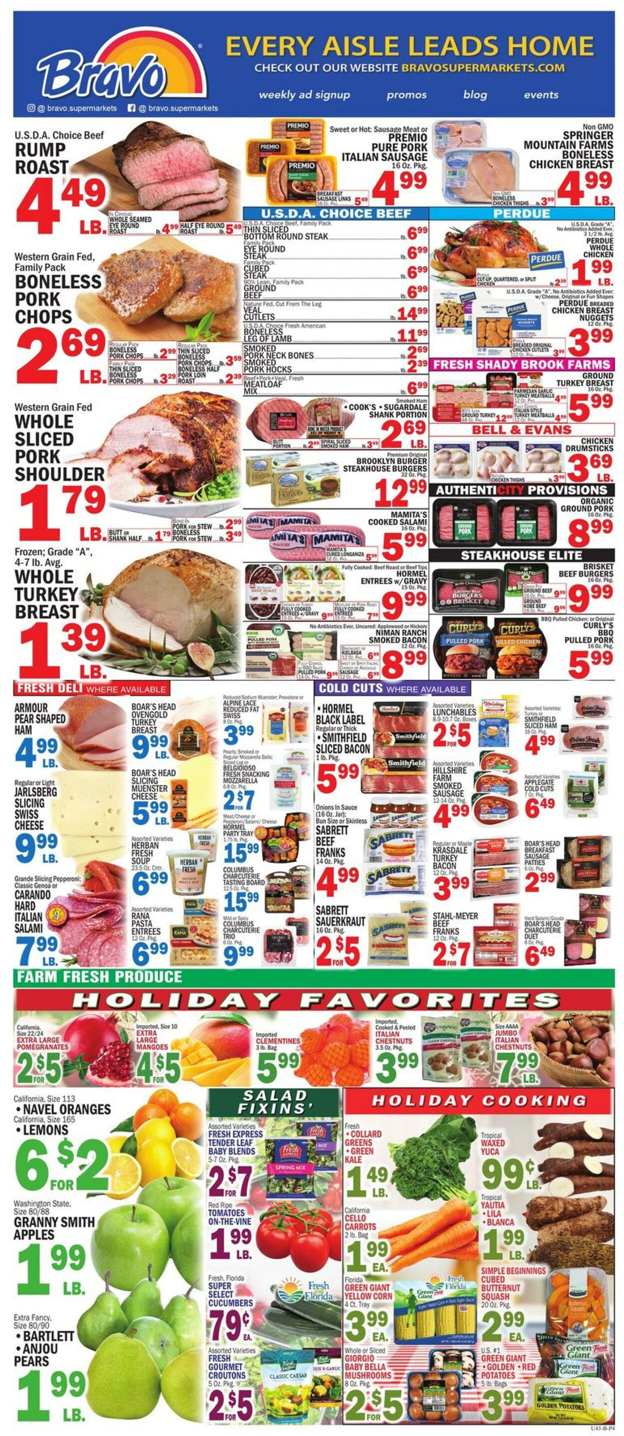 Weekly ad Bravo Supermarkets 12/13/2024 - 12/19/2024