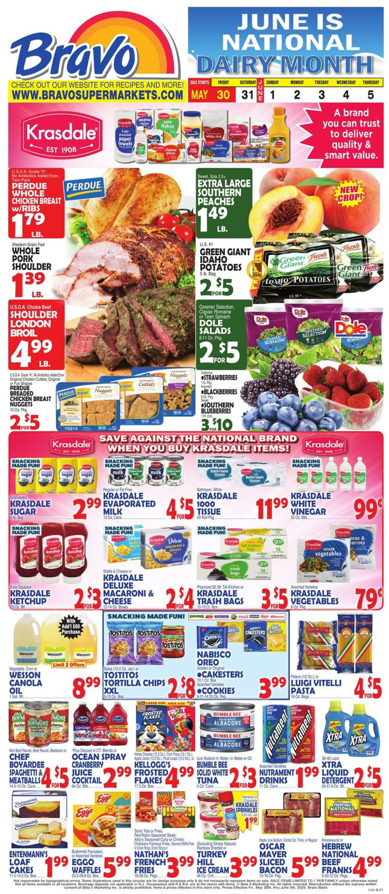 Weekly ad Bravo Supermarkets 05/30/2025 - 06/05/2025