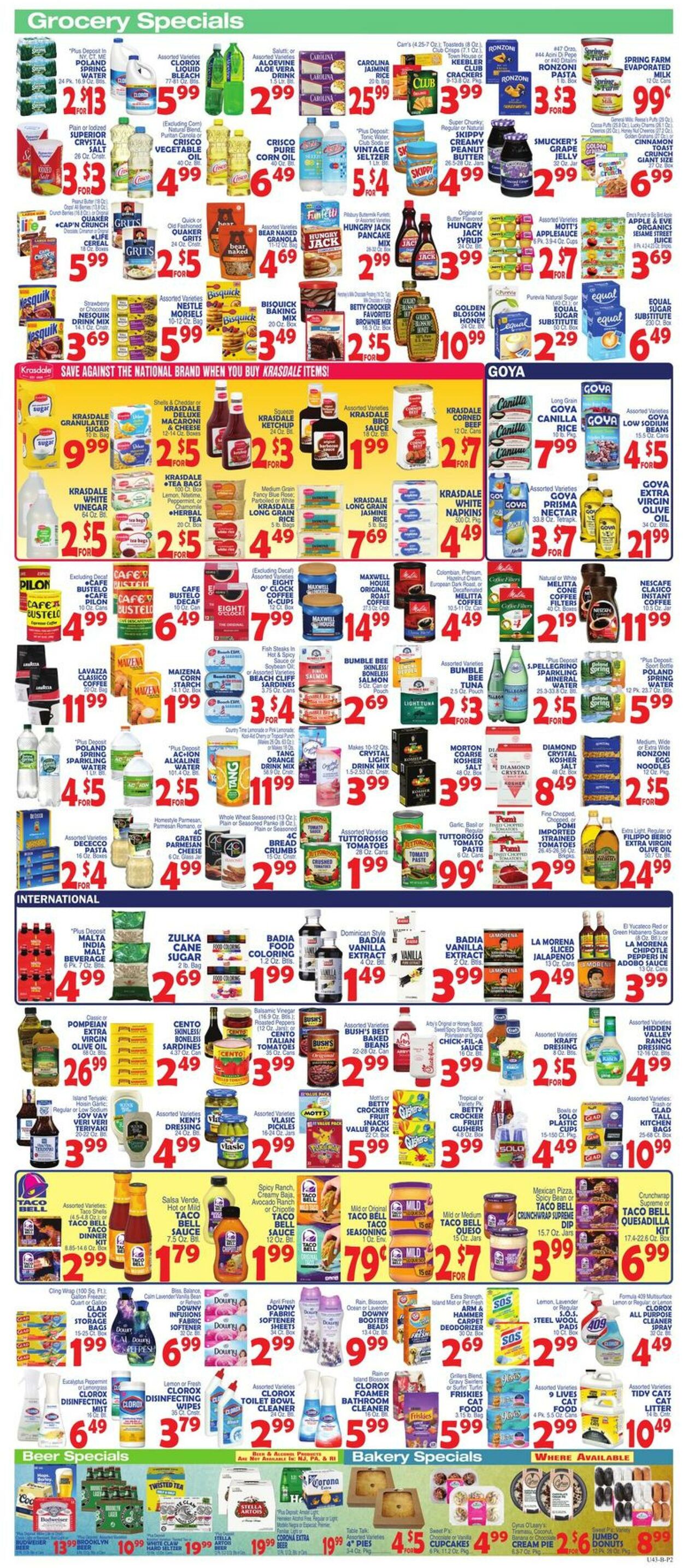 Weekly ad Bravo Supermarkets 09/27/2024 - 10/03/2024