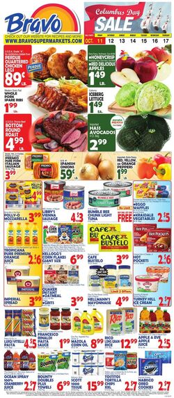 Weekly ad Bravo Supermarkets 10/11/2024 - 10/17/2024