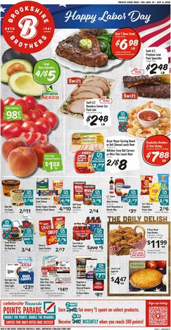 Weekly ad Brookshire Brothers 08/30/2022-09/07/2022