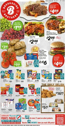 Weekly ad Brookshire Brothers 09/07/2022-09/13/2022
