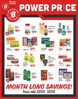 Weekly ad Brookshire Brothers 02/27/2023 - 03/27/2023