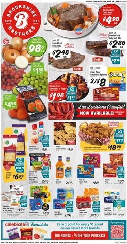 Weekly ad Brookshire Brothers 03/29/2023 - 04/04/2023