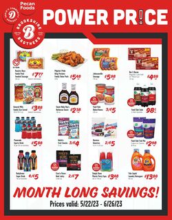 Weekly ad Brookshire Brothers 05/22/2023 - 06/26/2023