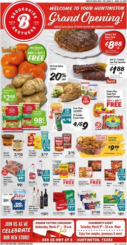 Weekly ad Brookshire Brothers 06/29/2022 - 07/05/2022