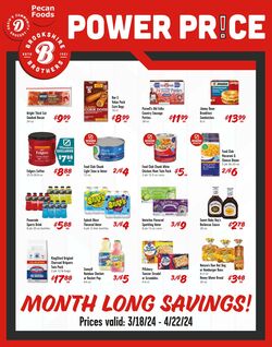Weekly ad Brookshire Brothers 04/23/2024 - 05/21/2024