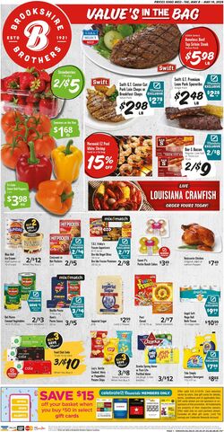 Weekly ad Brookshire Brothers 06/25/2024 - 07/30/2024