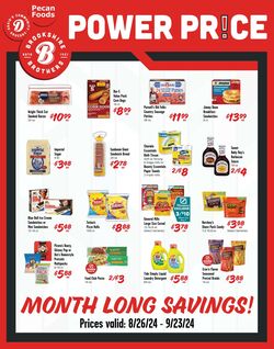 Weekly ad Brookshire Brothers 09/17/2024 - 09/25/2024