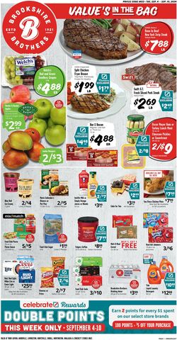 Weekly ad Brookshire Brothers 07/30/2024 - 08/27/2024