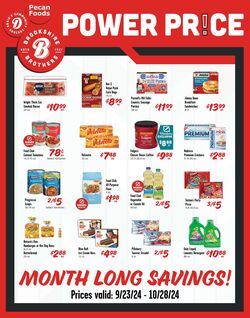 Weekly ad Brookshire Brothers 09/14/2022 - 09/20/2022