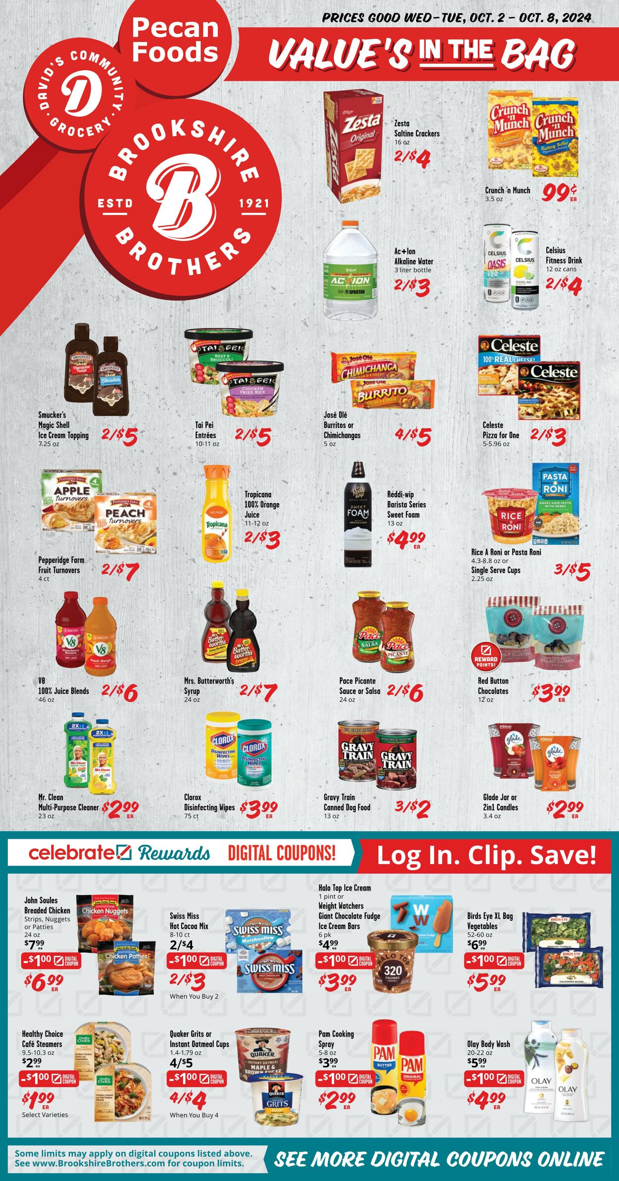 Weekly ad Brookshire Brothers 10/01/2024 - 10/09/2024