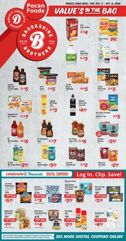 Weekly ad Brookshire Brothers 10/15/2024 - 10/23/2024