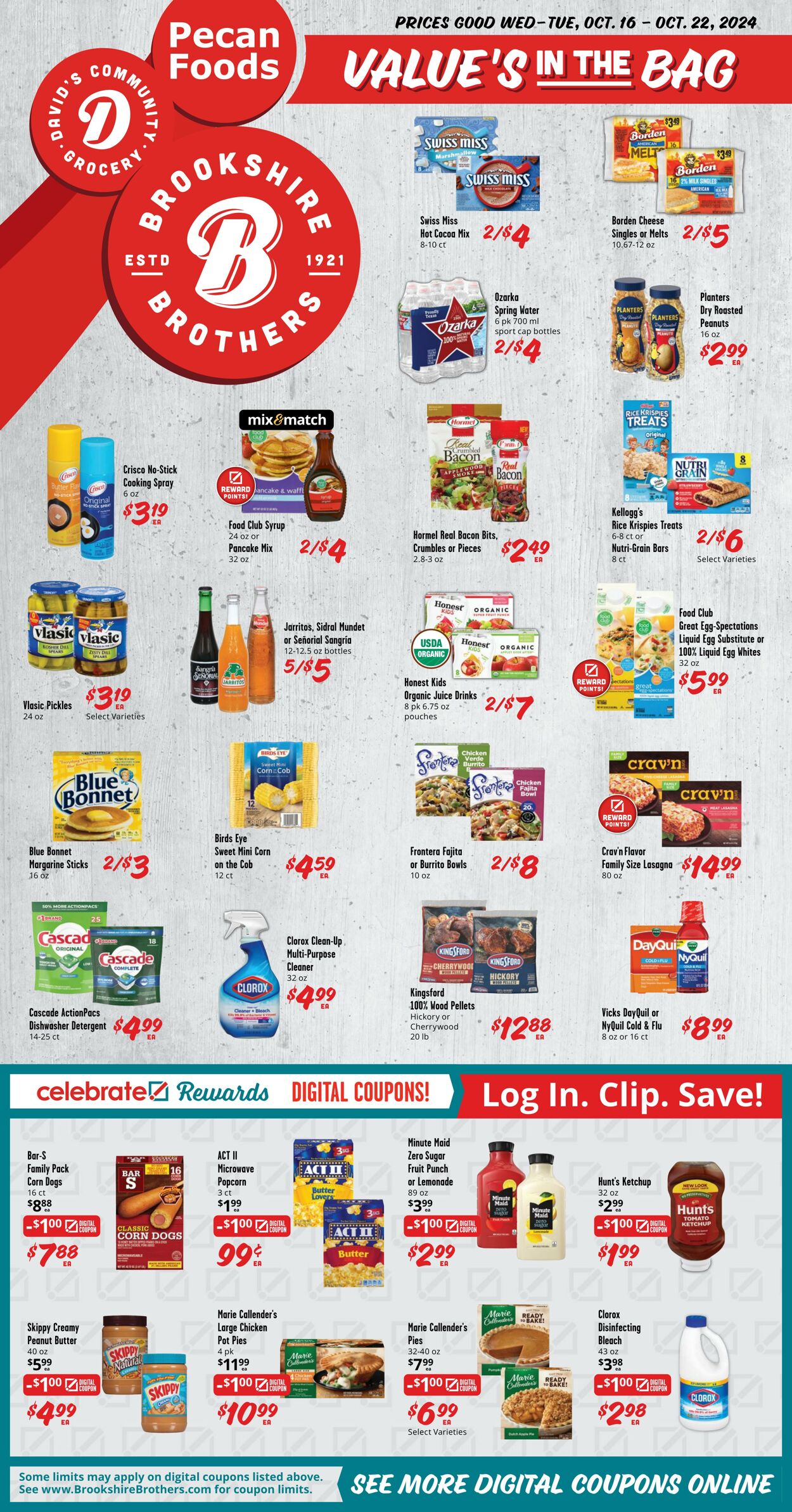 Weekly ad Brookshire Brothers 10/15/2024 - 10/23/2024