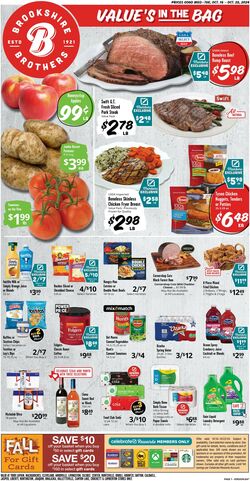 Weekly ad Brookshire Brothers 10/15/2024 - 10/23/2024