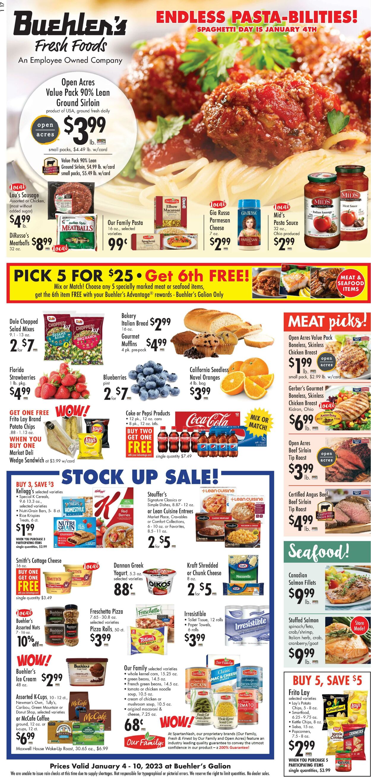 Weekly ad Buehler's Fresh Food 01/04/2023 - 01/10/2023
