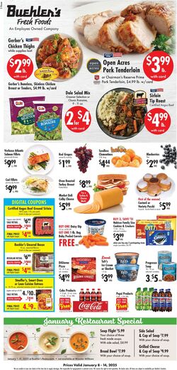 Weekly ad Buehler's Fresh Food 01/08/2025 - 01/14/2025