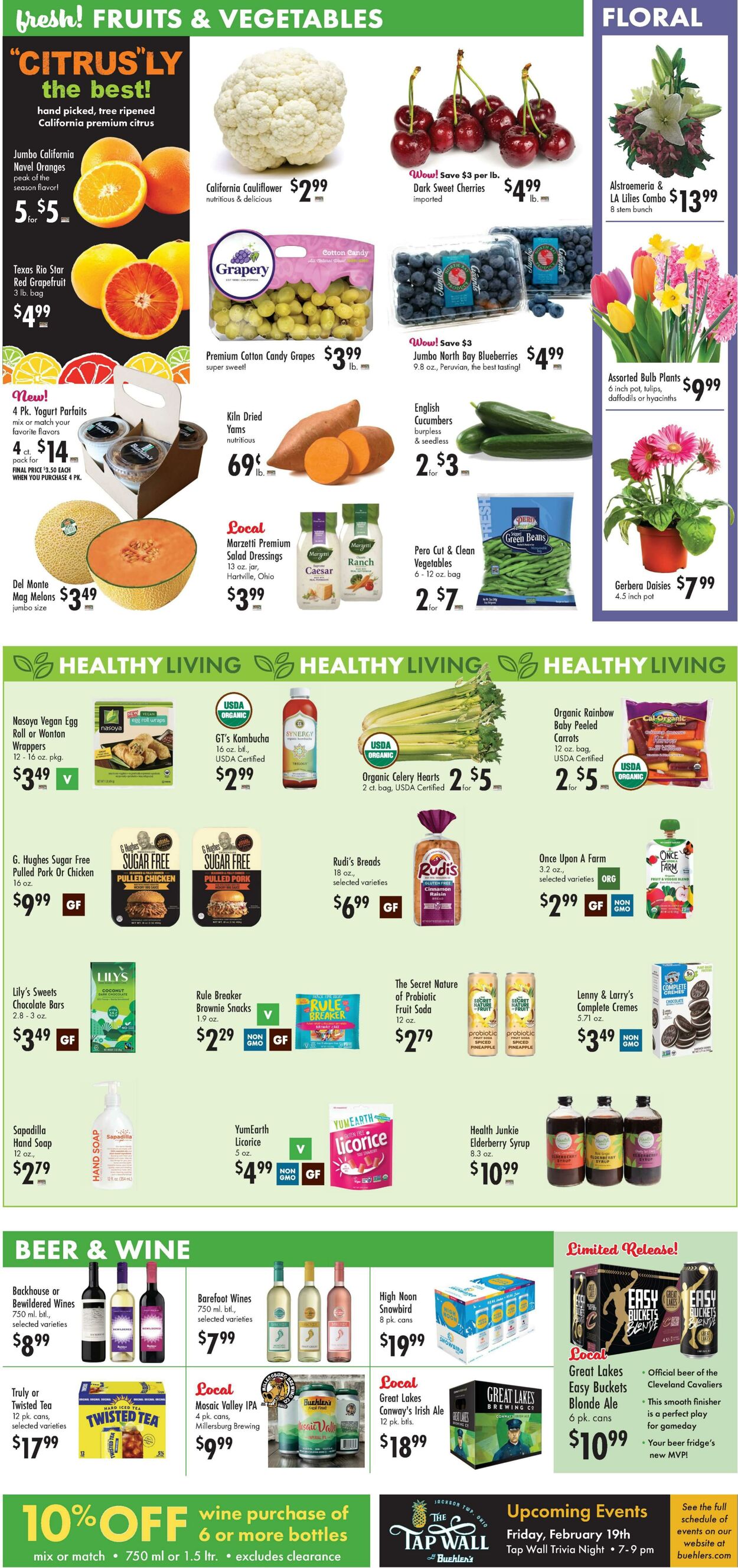 Weekly ad Buehler's Fresh Food 02/14/2024 - 02/20/2024