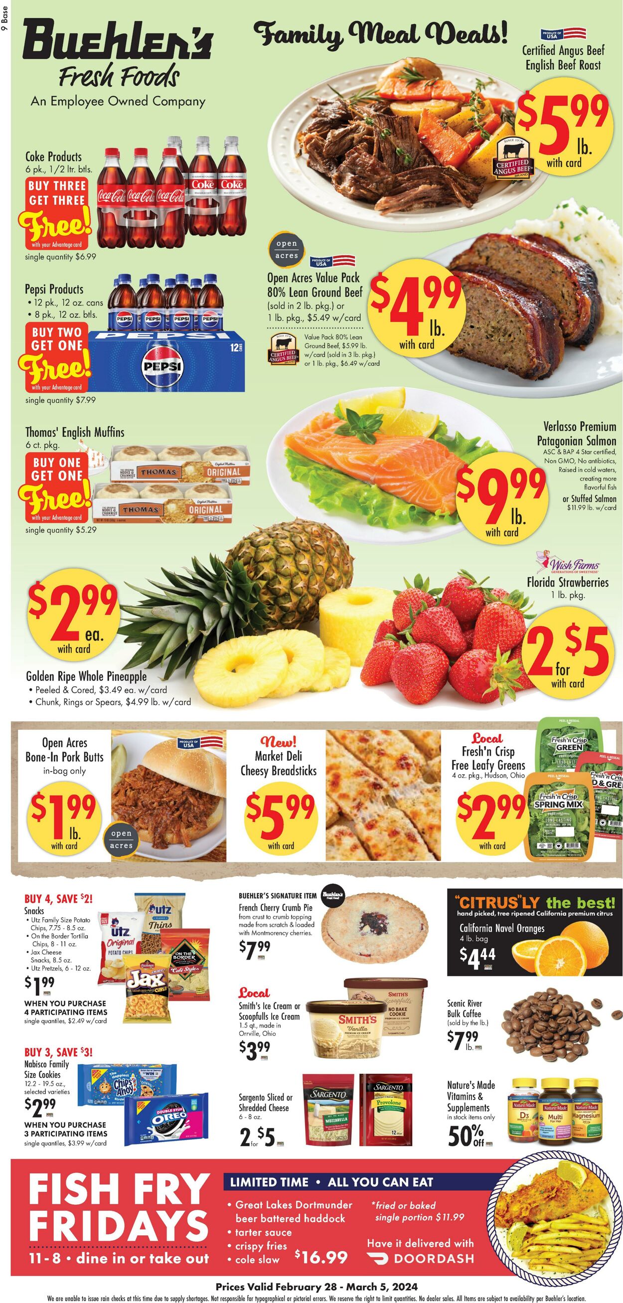 Weekly ad Buehler's Fresh Food 02/28/2024 - 03/05/2024