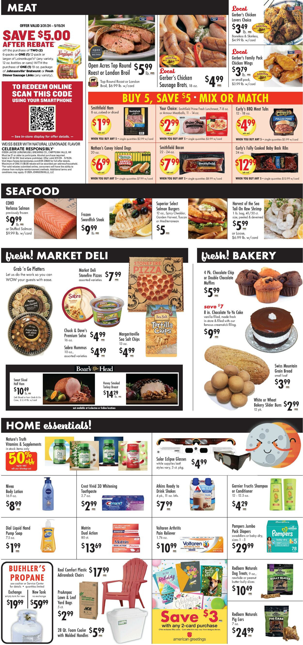 Weekly ad Buehler's Fresh Food 04/03/2024 - 04/09/2024