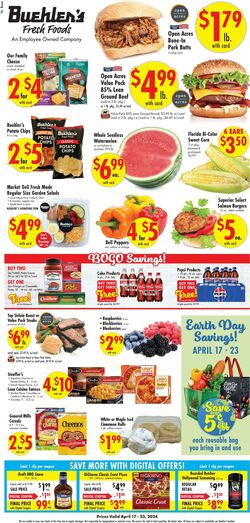 Weekly ad Buehler's Fresh Food 04/17/2024 - 04/23/2024