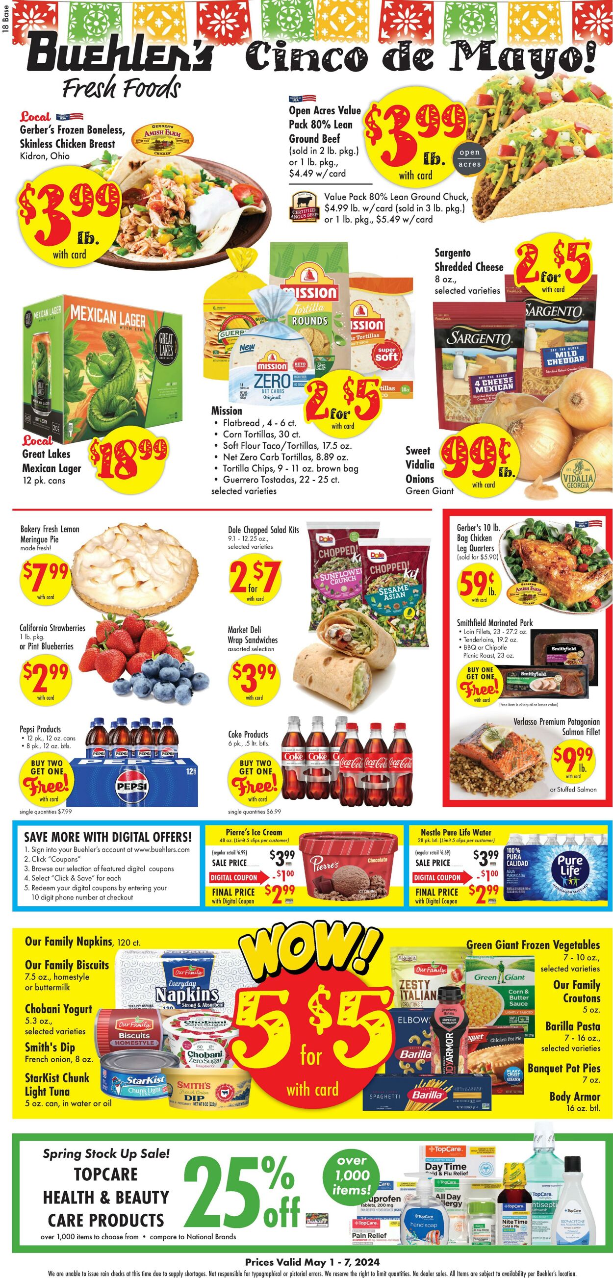 Weekly ad Buehler's Fresh Food 05/01/2024 - 05/07/2024