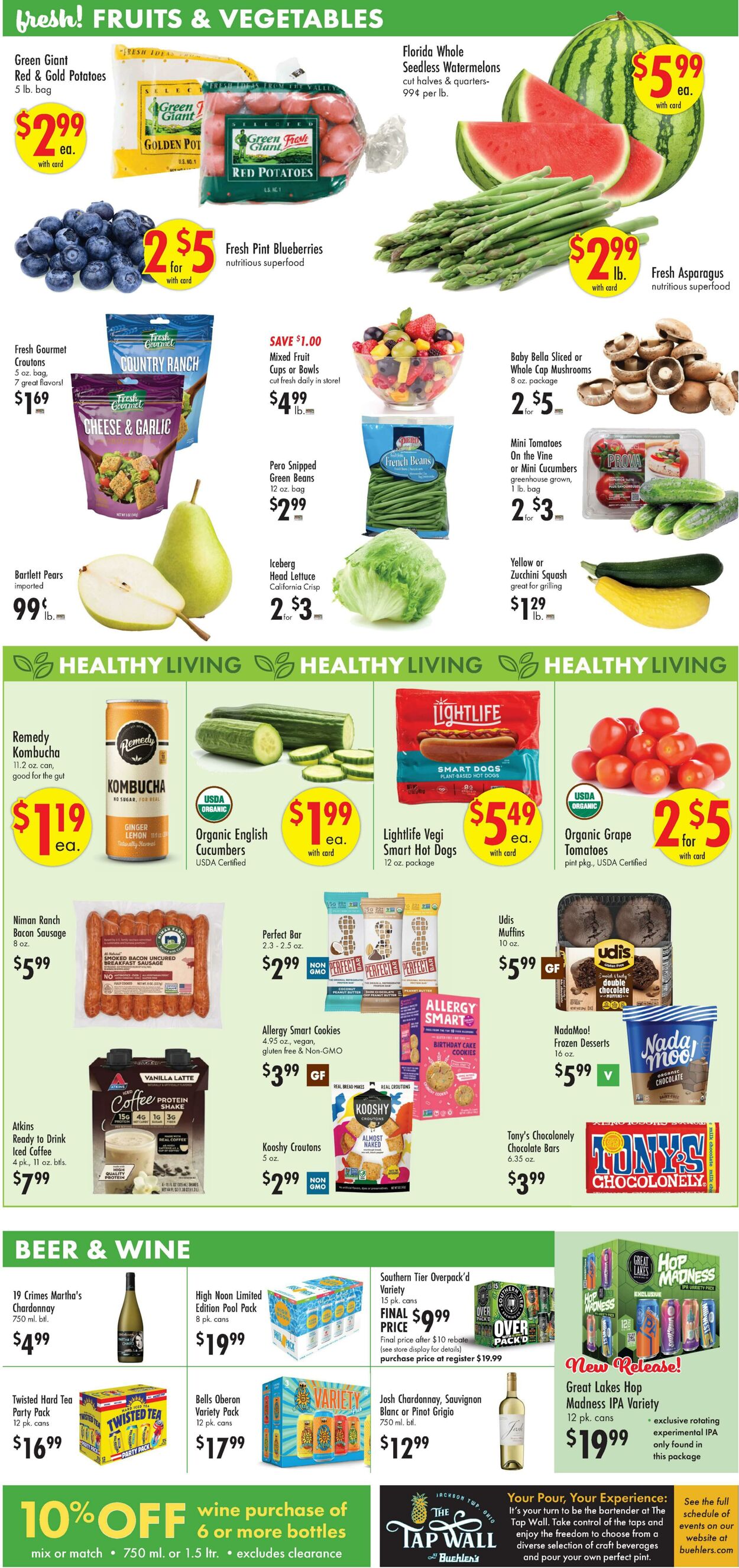 Weekly ad Buehler's Fresh Food 05/08/2024 - 05/14/2024