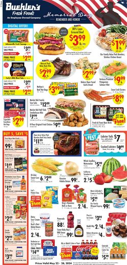 Weekly ad Buehler's Fresh Food 05/08/2024 - 05/14/2024