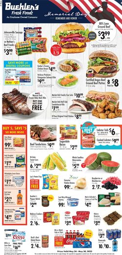 Weekly ad Buehler's Fresh Food 05/31/2023 - 06/06/2023