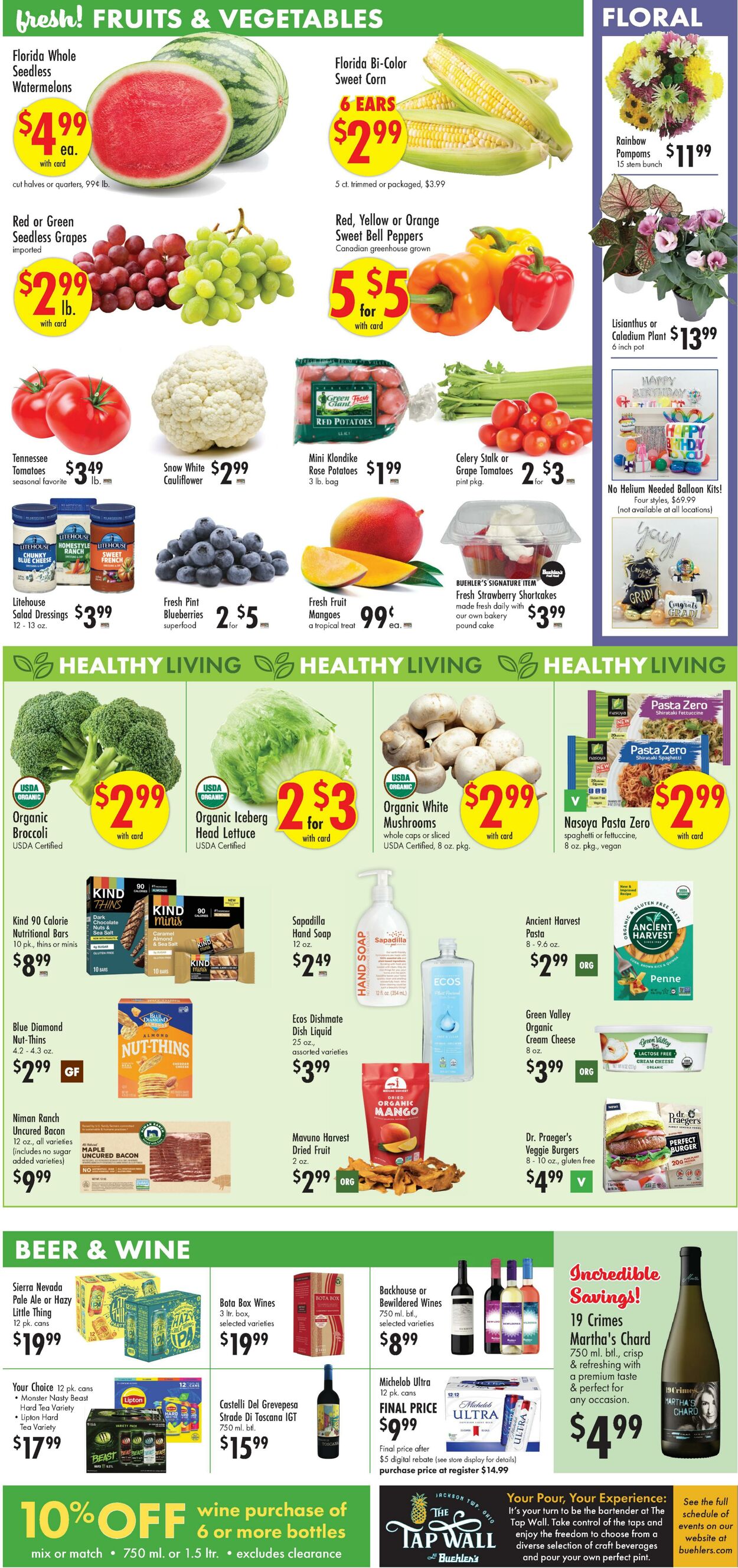 Weekly ad Buehler's Fresh Food 05/29/2024 - 06/04/2024