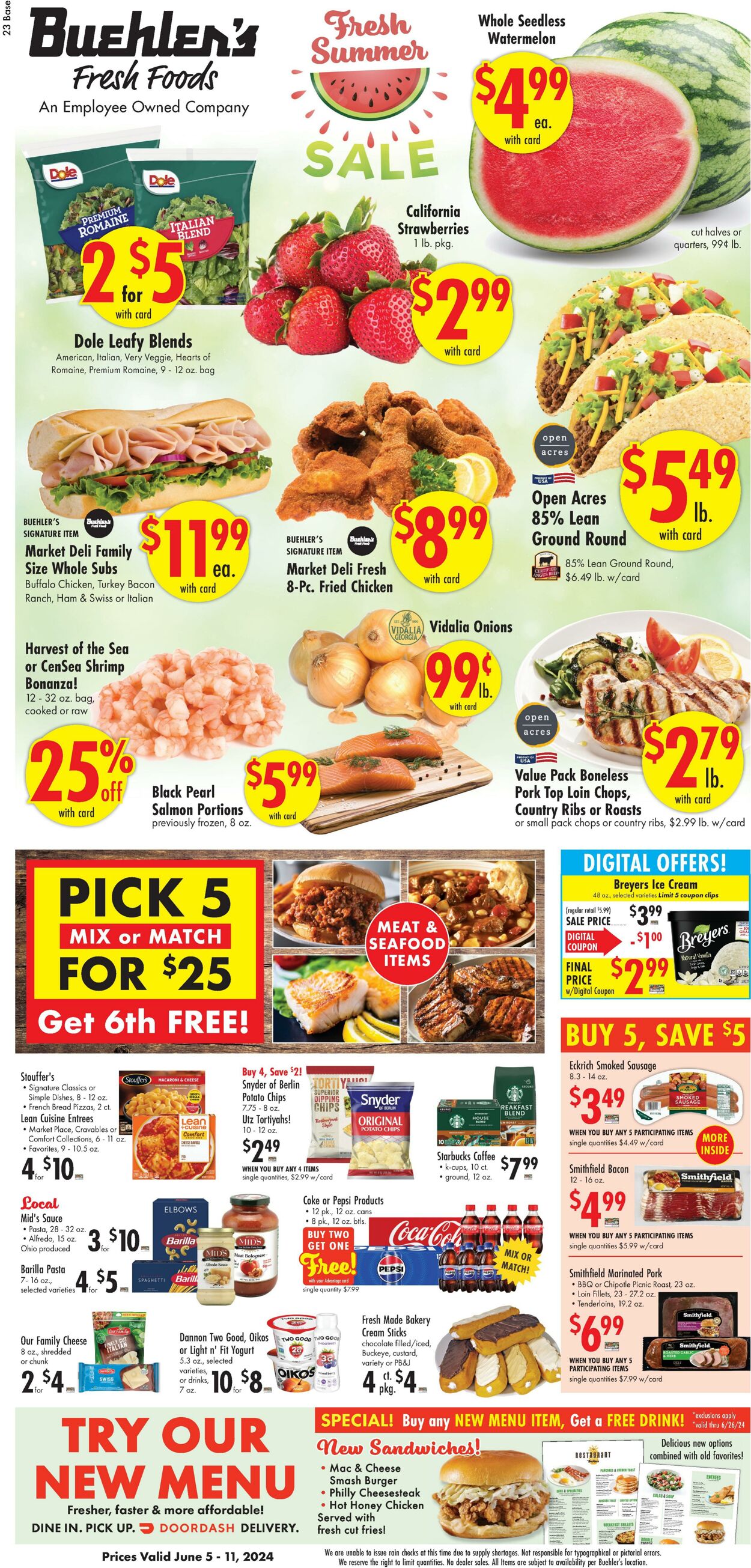 Weekly ad Buehler's Fresh Food 06/05/2024 - 06/11/2024