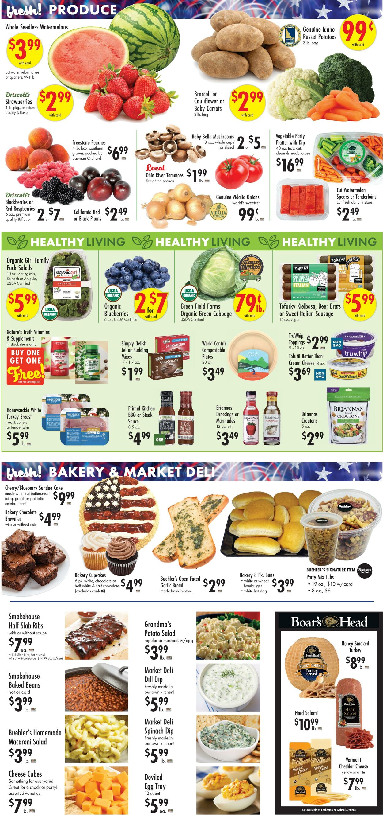 Weekly ad Buehler's Fresh Food 07/03/2024 - 07/09/2024
