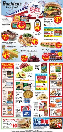 Weekly ad Buehler's Fresh Food 06/26/2024 - 07/02/2024