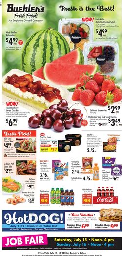 Weekly ad Buehler's Fresh Food 07/12/2023 - 07/18/2023