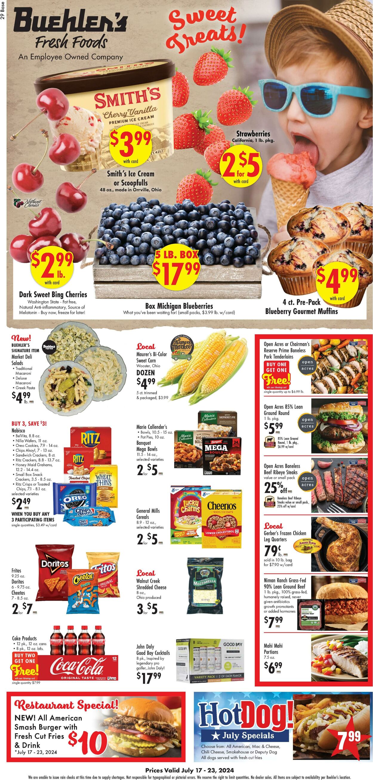 Weekly ad Buehler's Fresh Food 07/17/2024 - 07/23/2024