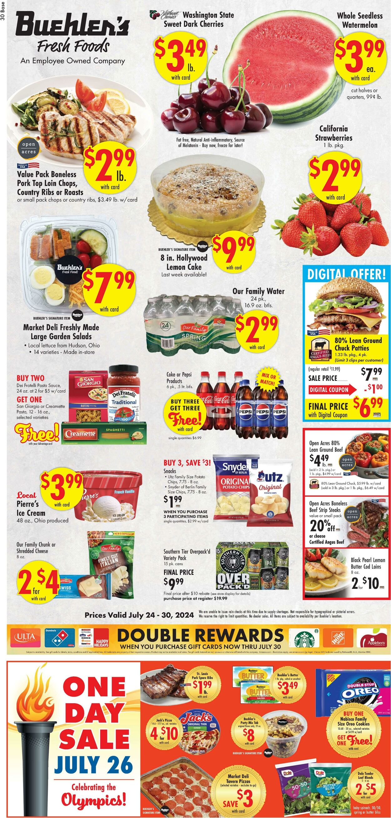 Weekly ad Buehler's Fresh Food 07/24/2024 - 07/30/2024