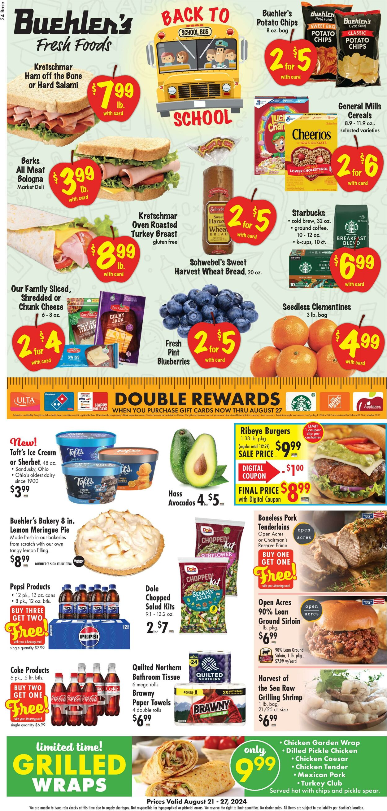 Weekly ad Buehler's Fresh Food 08/21/2024 - 08/27/2024