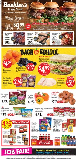 Weekly ad Buehler's Fresh Food 08/23/2023 - 08/29/2023